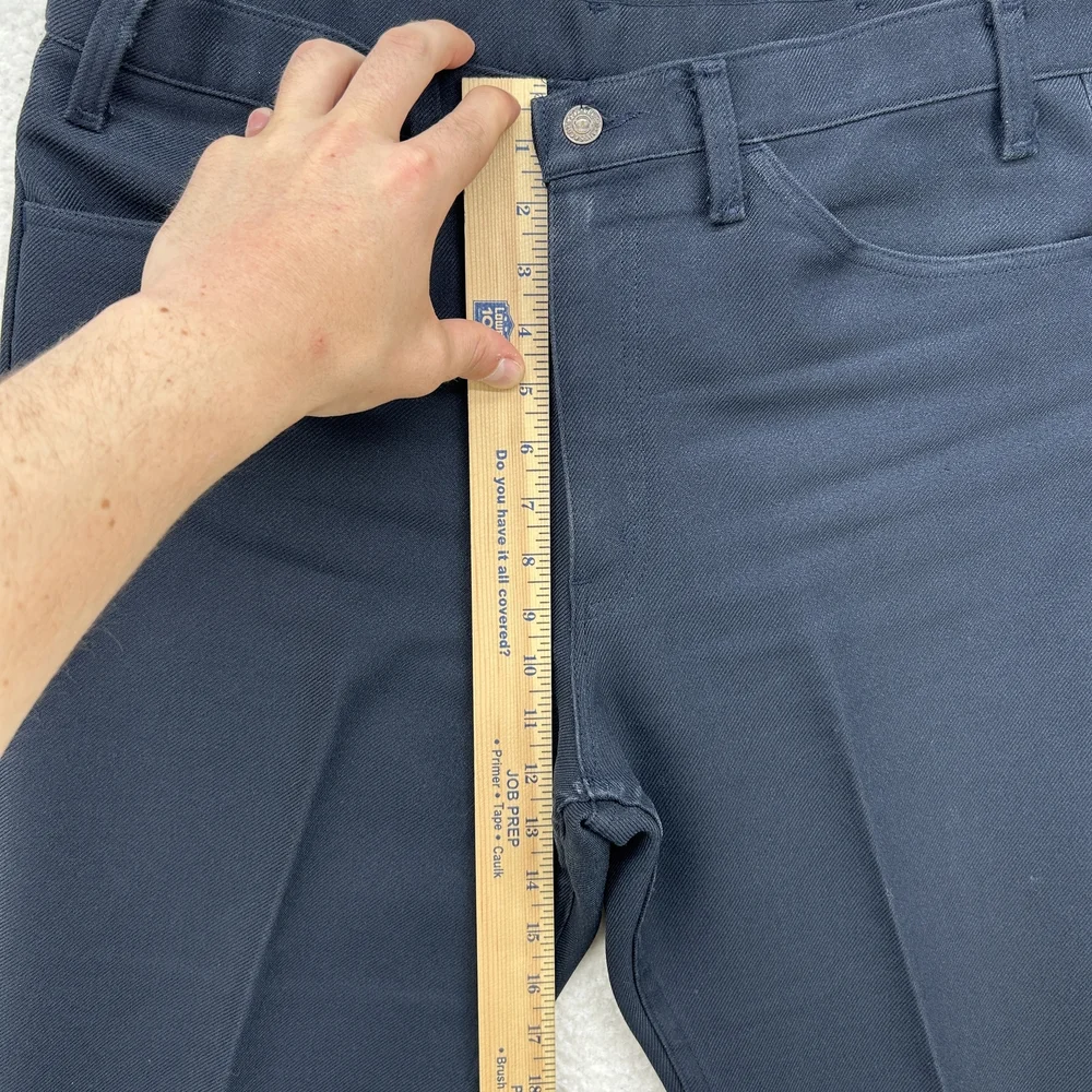 Vintage Levis Pants Mens 36x30 10517 Dacron Polyester USA 90s Straight Leg